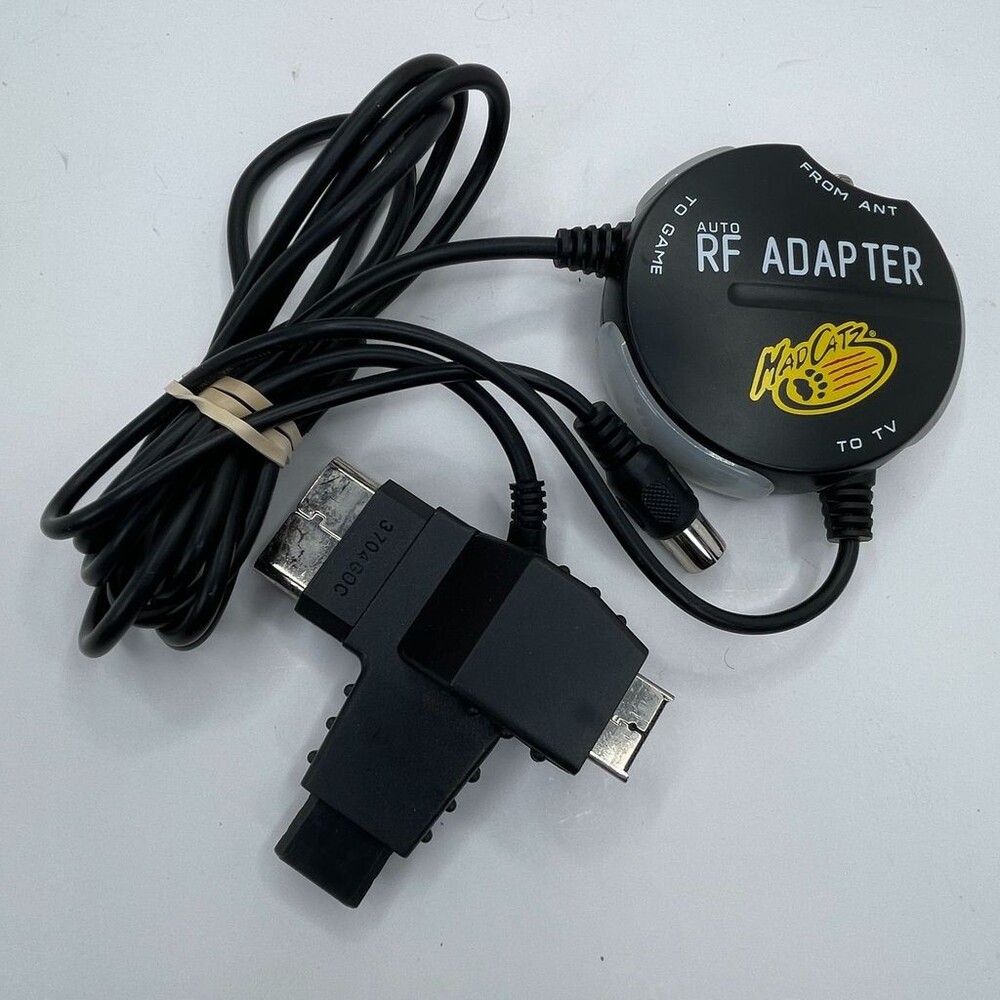 Mad Catz 6004 Universal RF Adapter for N64 GameCube Xbox PS1 PS2 Accessory